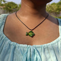Green Fish Necklace