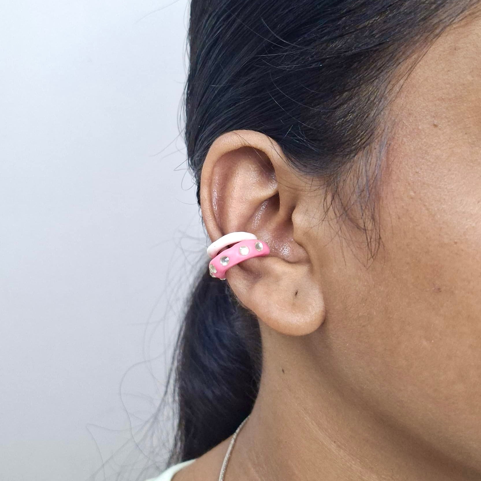 Barbie ear cuffs