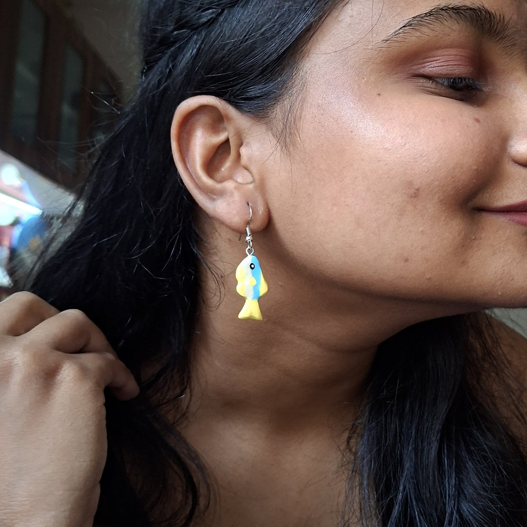 Handmade Fish Earrings 🐠