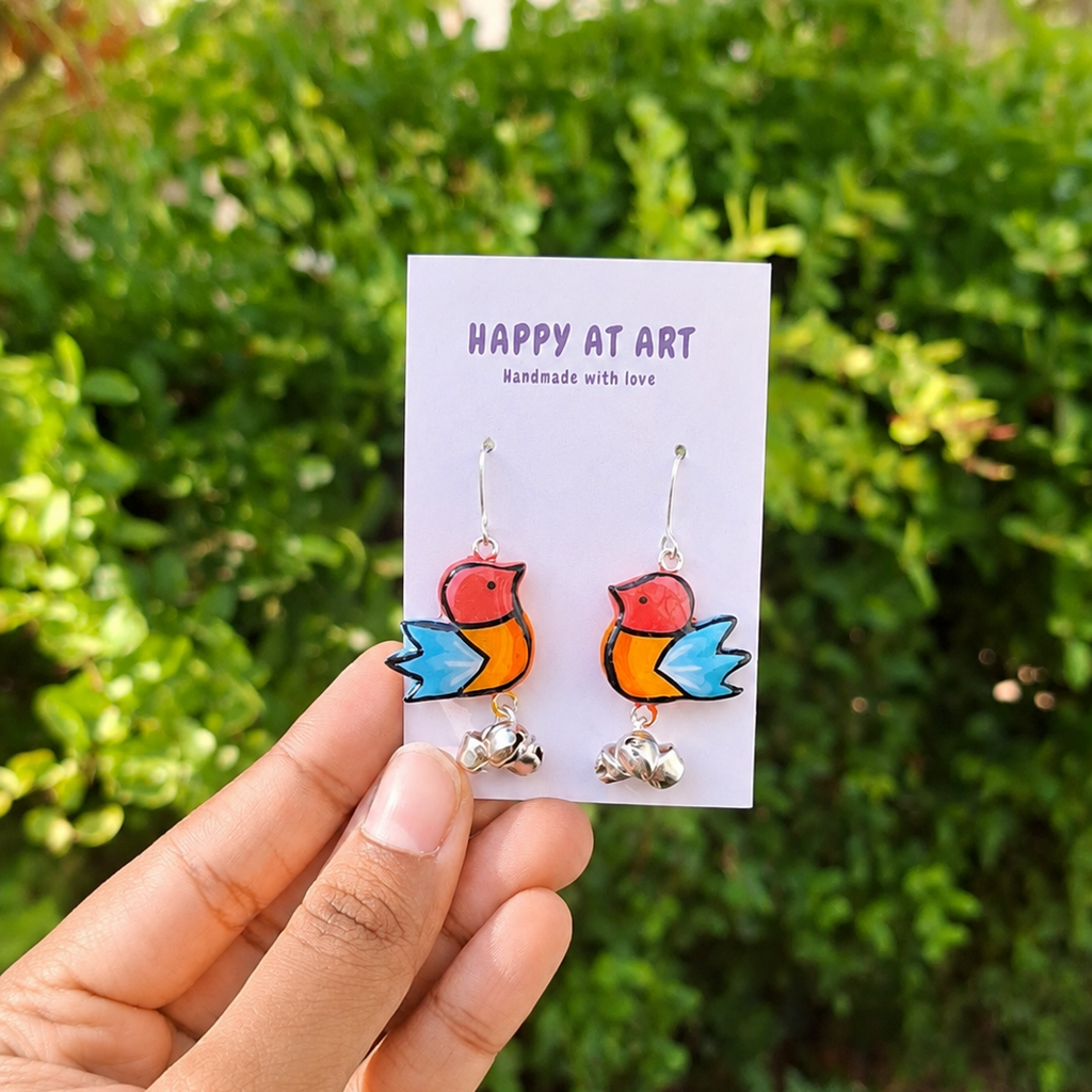 Multi color Sparrow Earrings