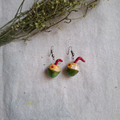 Handmade Tender Coconut Earrings 🌴