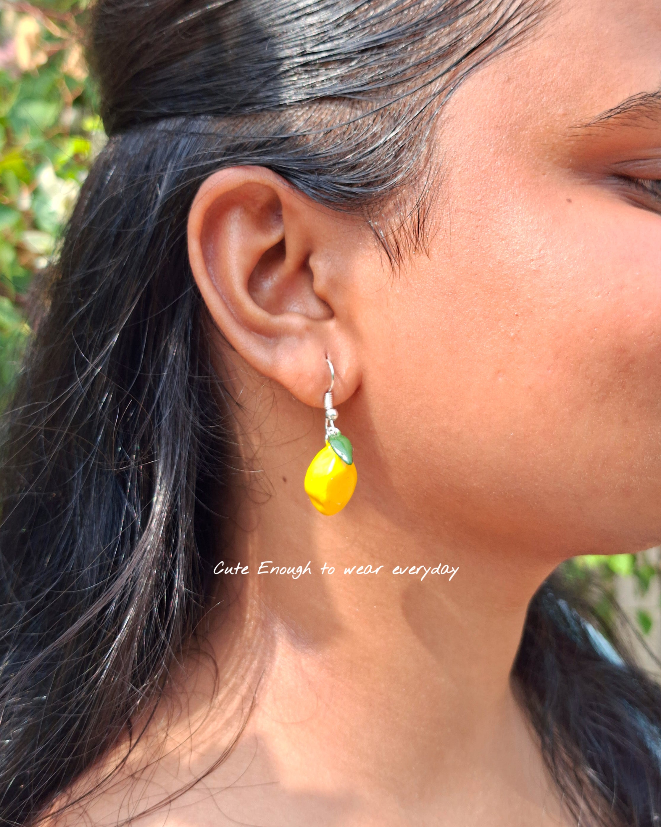 Handmade Lemon Earrings🍋