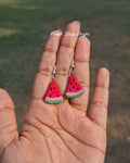 Handmade Watermelon Earrings 🍉