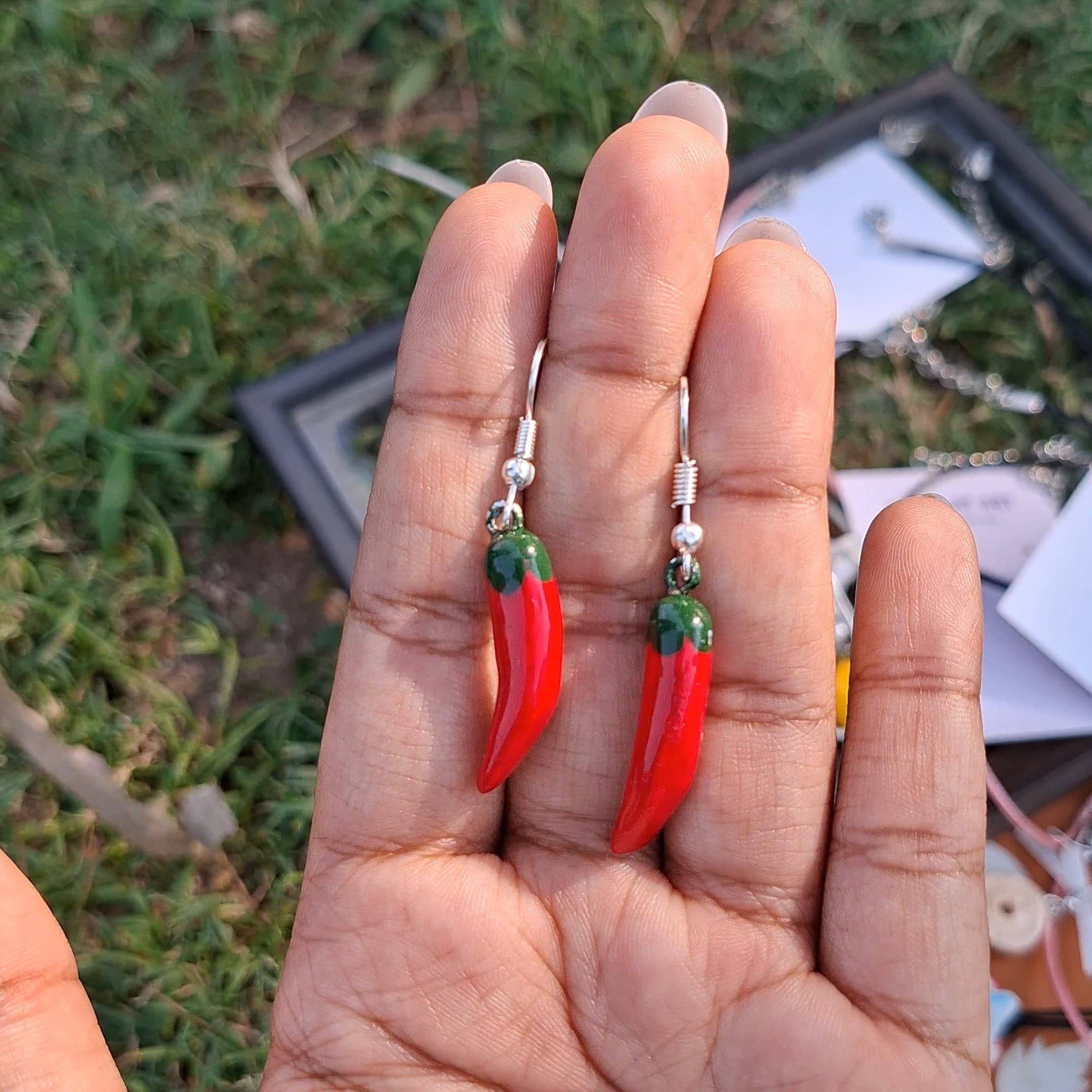 Red Chilli Earrings
