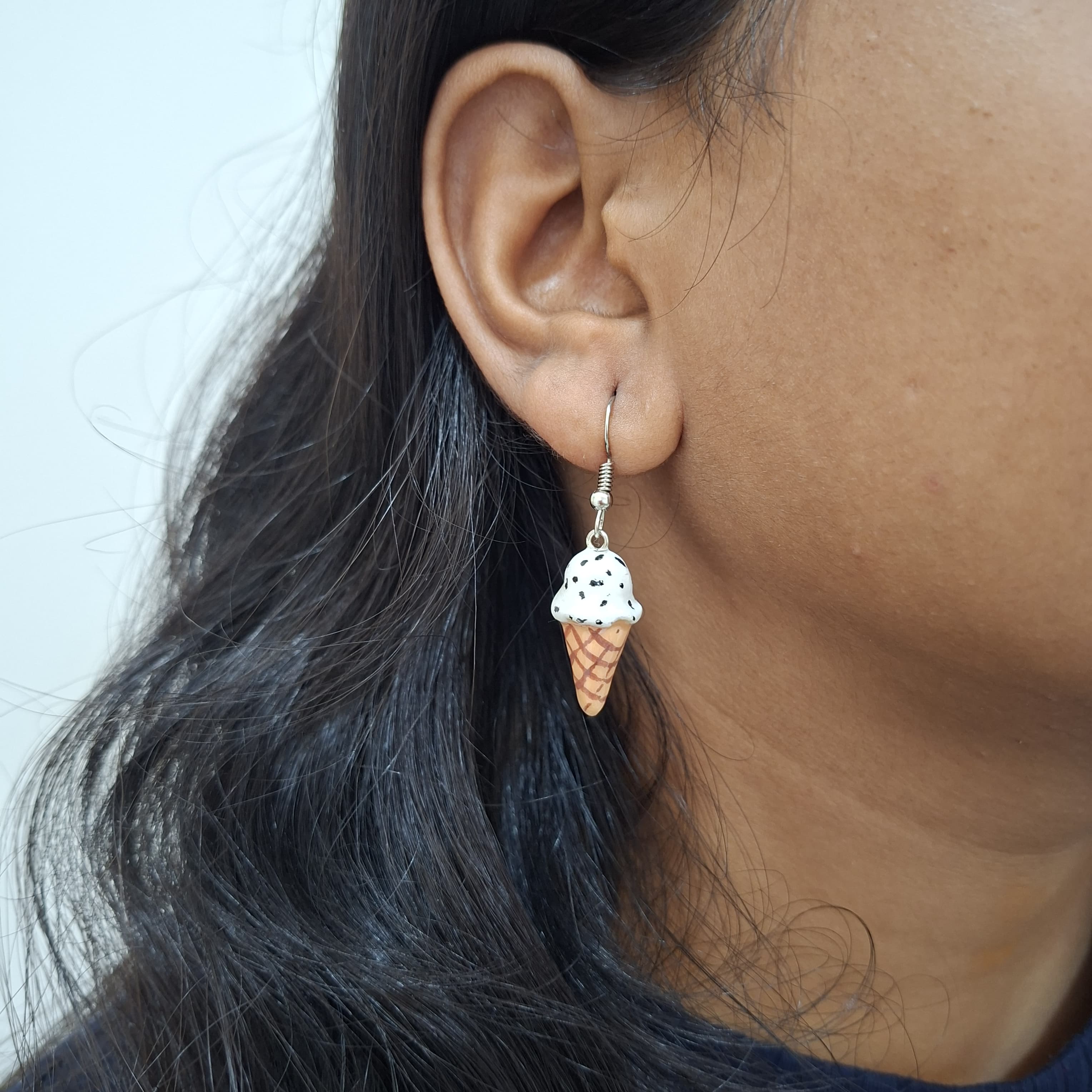 Handmade Ice Cream Earrings