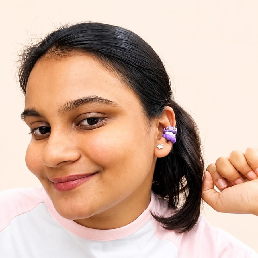 Purple Haze Earcuffs