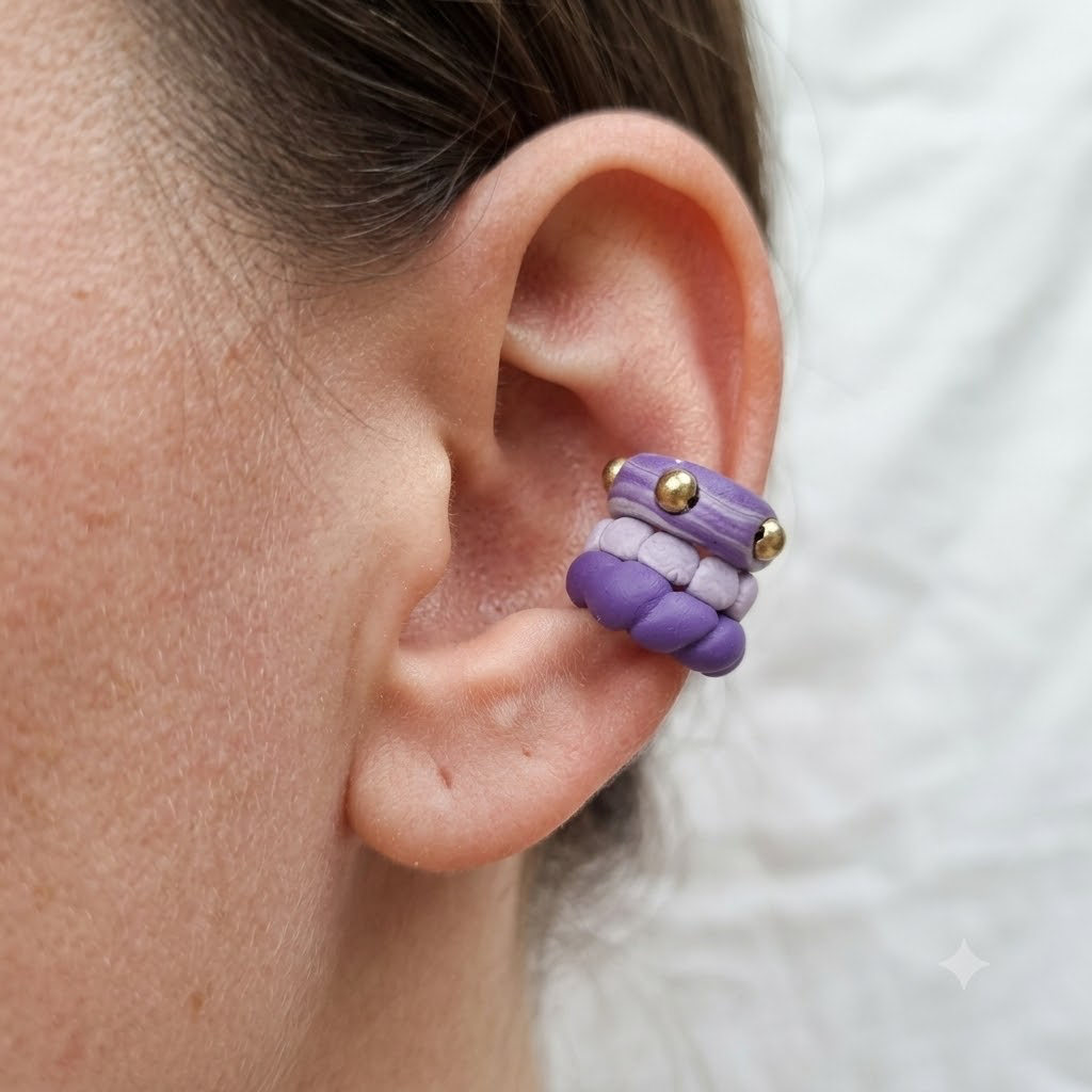Purple Haze Earcuffs