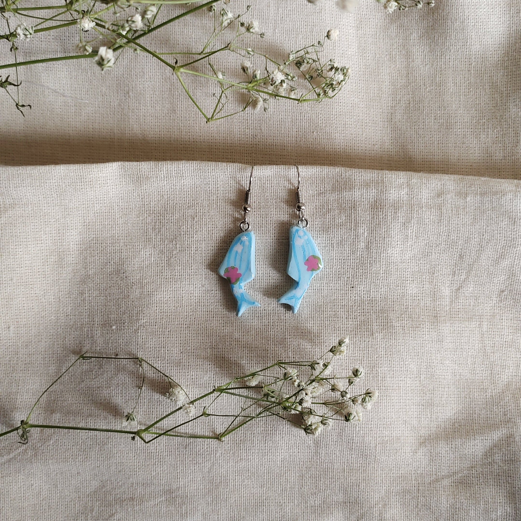 Handmade Fish Earrings