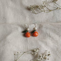 Handmade Orange Earrings🍊