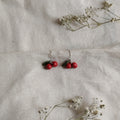 Handmade Cherry Earrings🍒