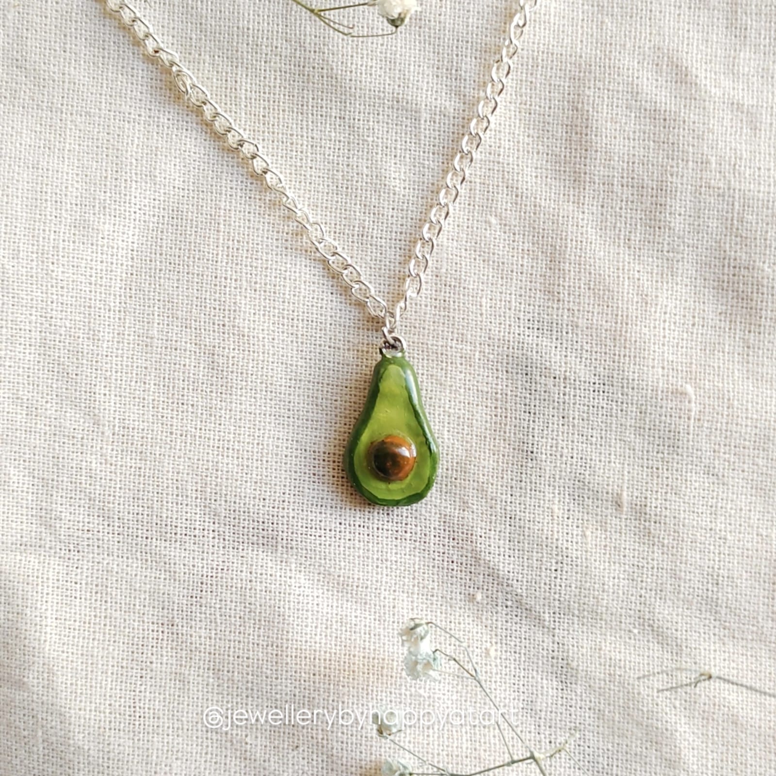 Handmade Avacado Necklace