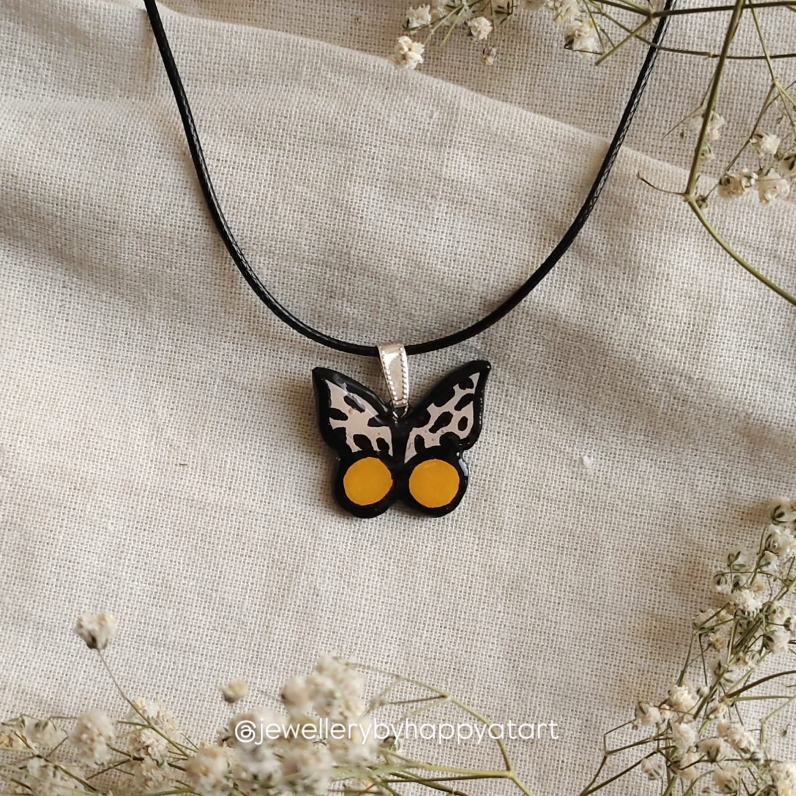 Handmade  Butterfly Necklace