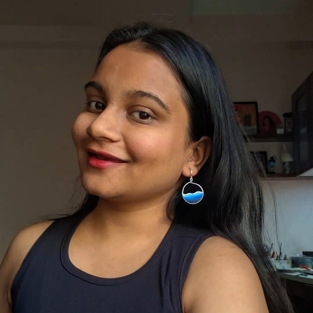 Handmade Ocean Earrings