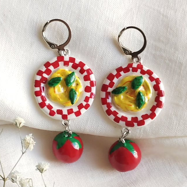 Handmade Pasta Earrings