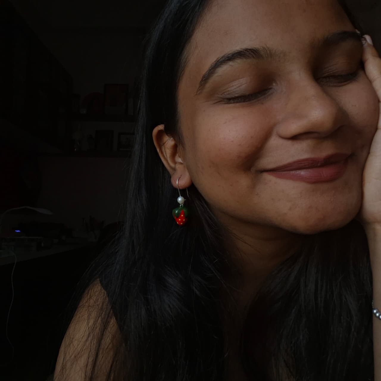 Handmade Strawberry Earrings