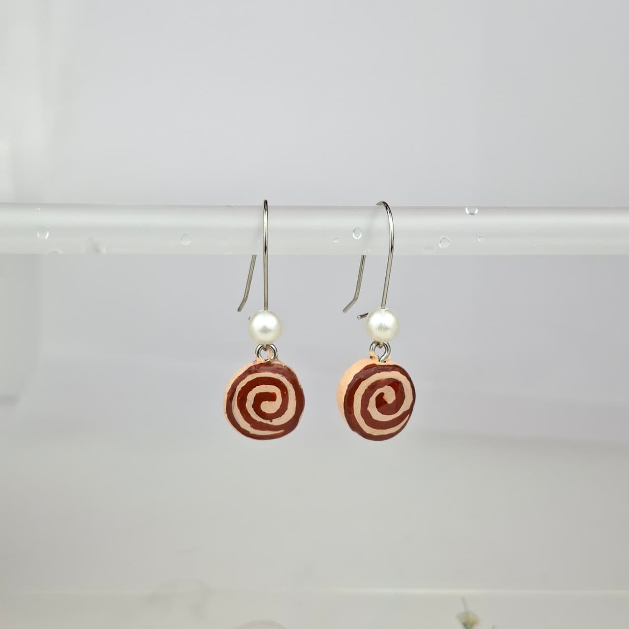 Handmade Cinnamon Rolls Earrings