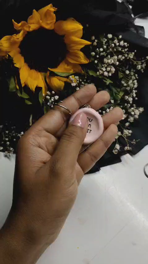 🎀 “You Can Do It” Worry Stone