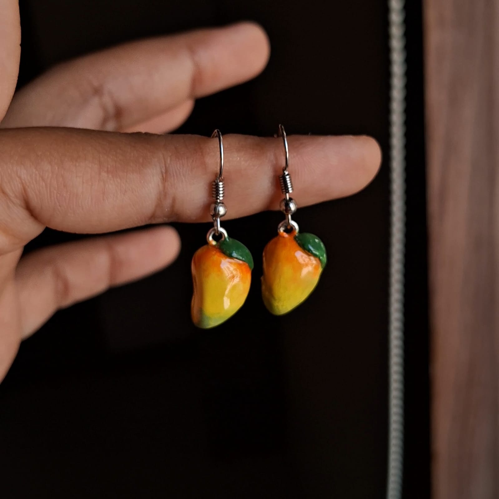 Handmade Mango Earrings