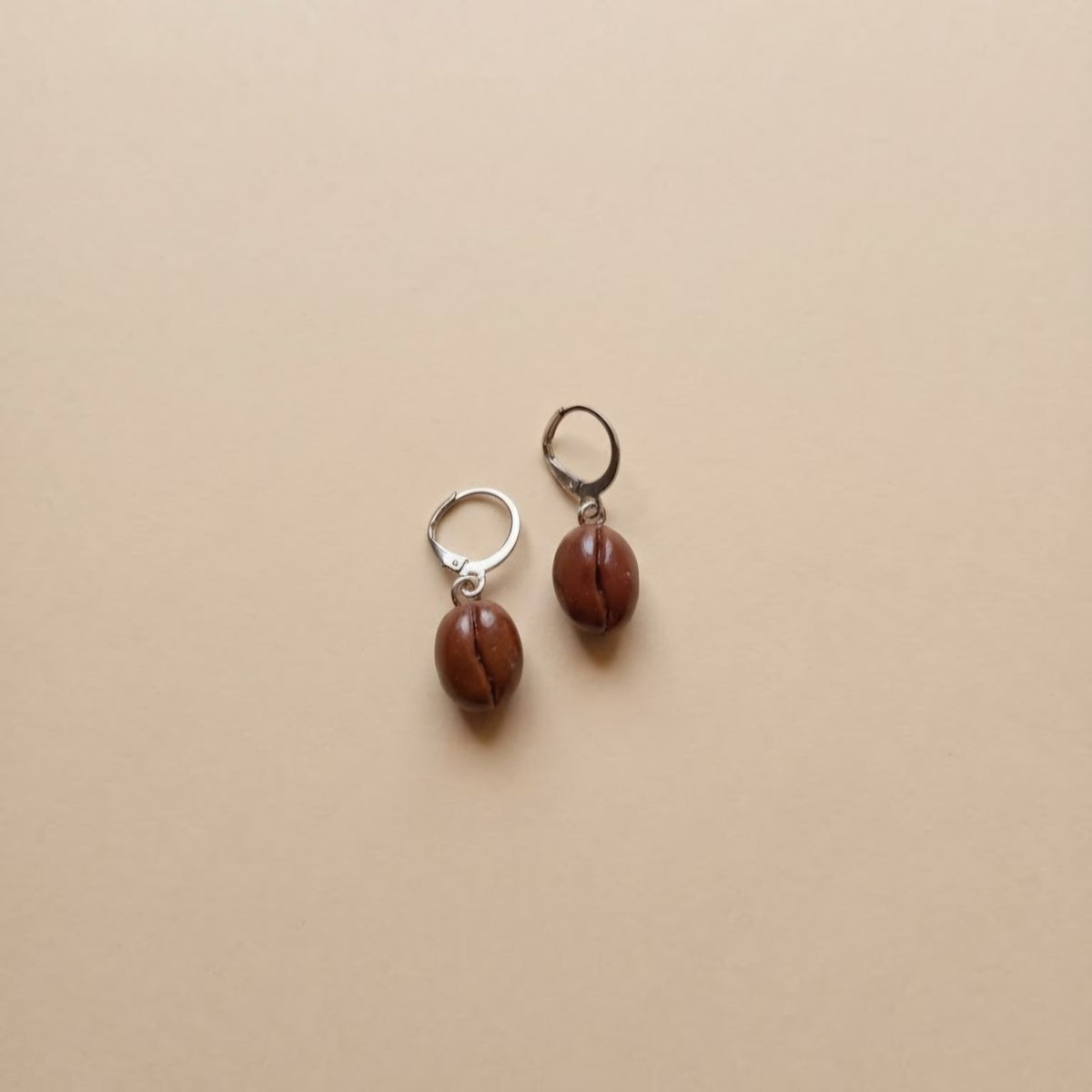 Coffee Bean Earrings ☕