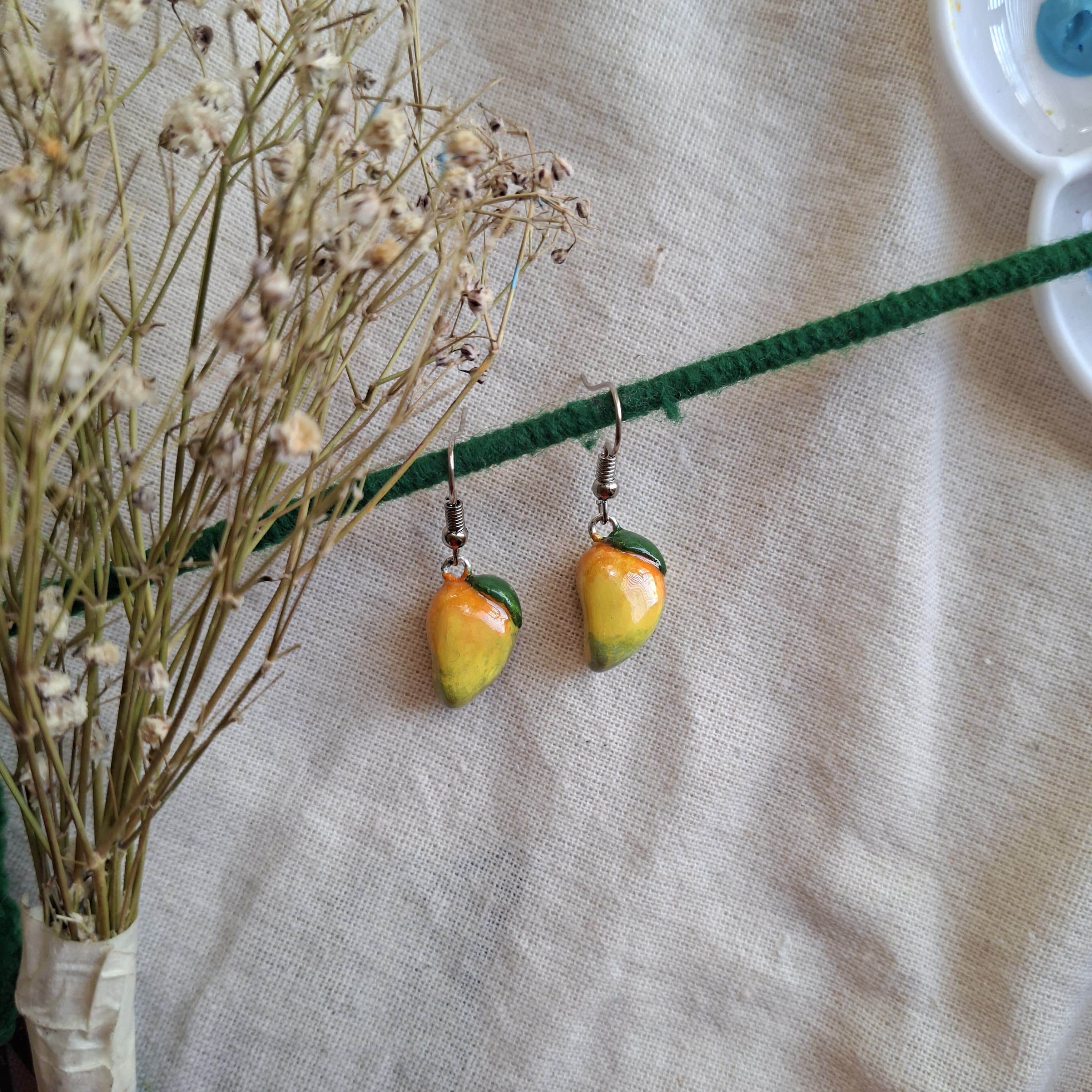 Handmade Mango Earrings